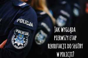 Naszywka policyjna - Komenda Miejska Policji w Skierniewicach.