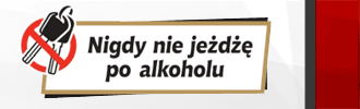 Nigdy nie jeżdżę po alkoholu