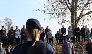 goście uroczystosci slubowania kadetów w klasach Zespołu Szkół w Bolimowie