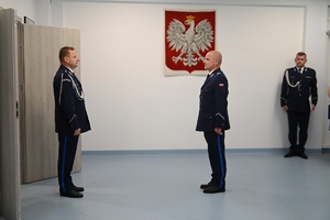Meldunek składany Komendantowi KMP w Skierniewicach.