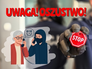 Grafika stop oszustwo!