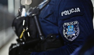Naszywka Komendy Miejskiej Policji w Skierniewicach.