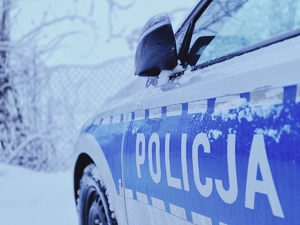 Radiowóz policyjny.