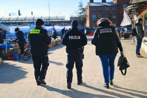Straż Miejska, Policja i Weterynarz na kontroli.