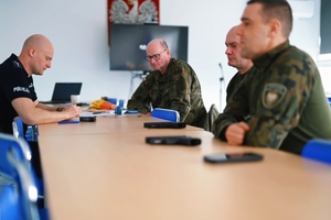 Straż Rybacka podczas szkolenia.