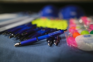 Gadżety dla uczestników.