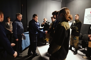 Wręczenie nagród uczniom.