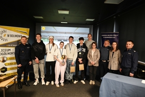 Uczniowie którzy zajęli II miejsce.