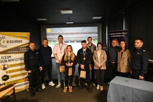 Uczniowie którzy zajęli III miejsce.