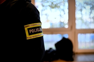 Opaska policjanta kryminalnego.